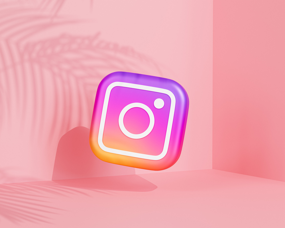 Melitopol, Ukraine - June 01 2021:  Instagram Logo Icon, Photogr